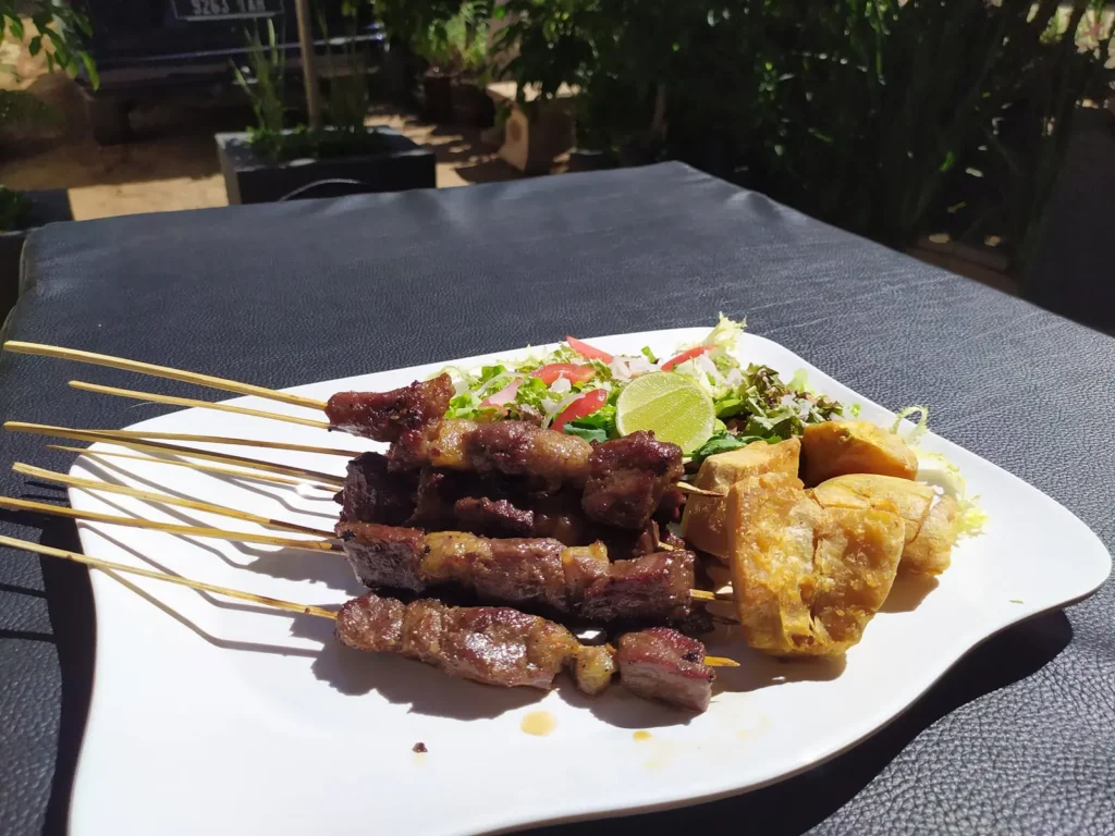 Brochettes de filet de zébu