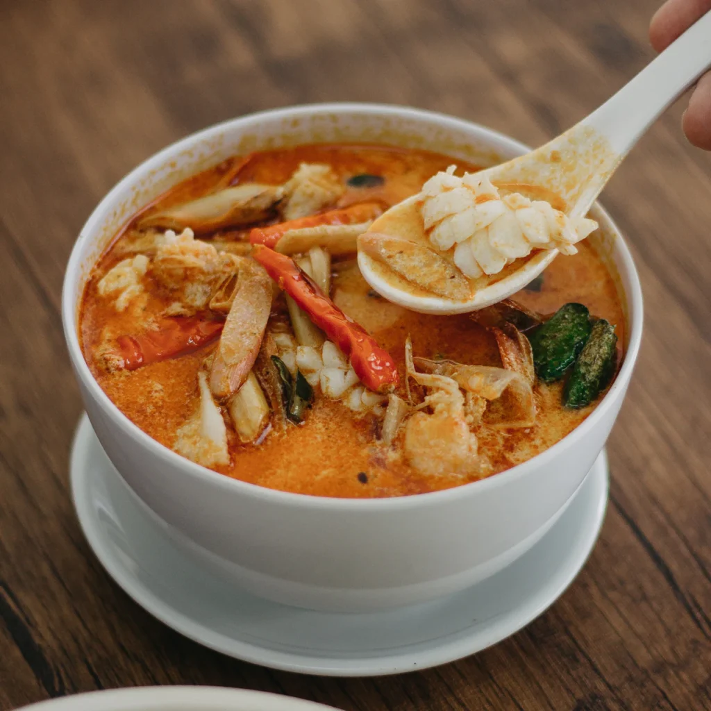 Photo d’illustration : Chair de crabe sauce curry