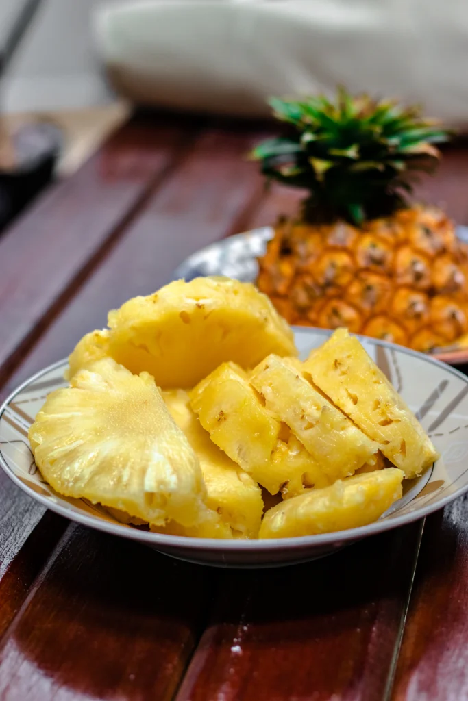 Photo d’illustration : Chaud-froid d’ananas