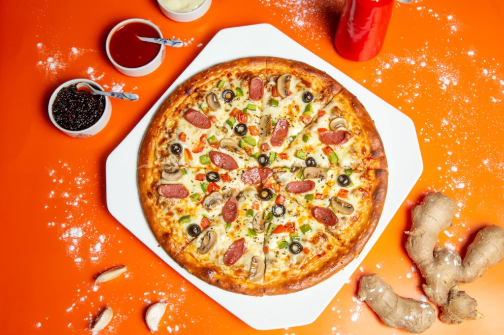 Photo d’illustration : Pizza Poulet fumé