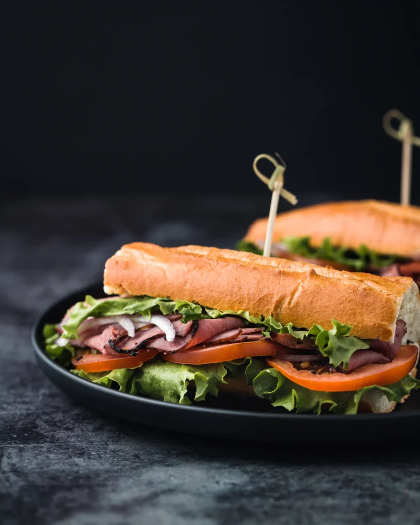 Photo d’illustration : Sandwich au porc