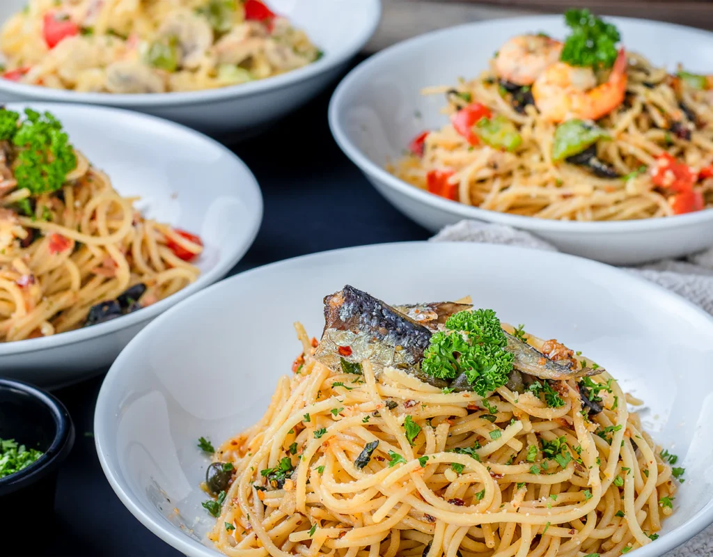 Photo d’illustration : Spaghetti fruits de mer