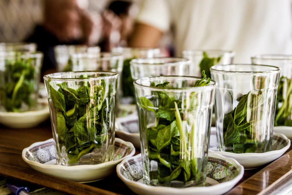 Photo d’illustration : Twinings : thé vert à la menthe