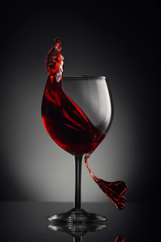 Photo d’illustration : Vin rouge (ballon)